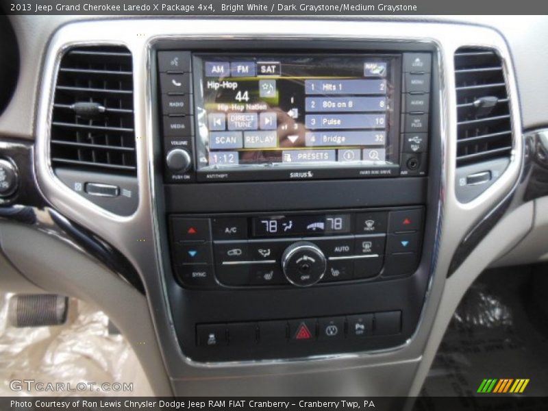 Bright White / Dark Graystone/Medium Graystone 2013 Jeep Grand Cherokee Laredo X Package 4x4