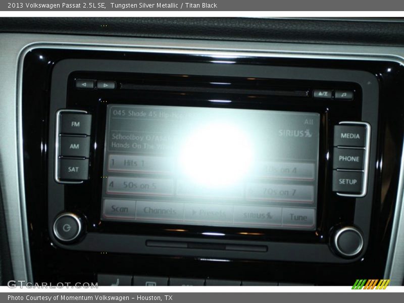 Tungsten Silver Metallic / Titan Black 2013 Volkswagen Passat 2.5L SE