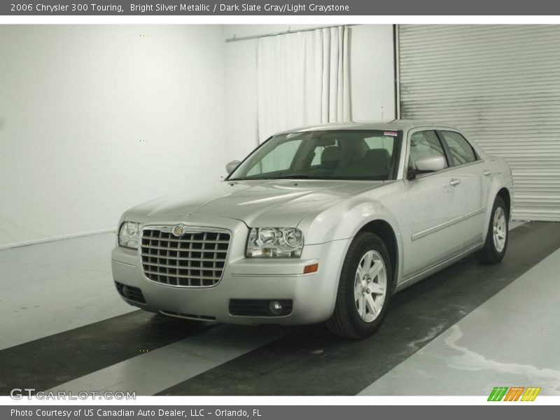 Bright Silver Metallic / Dark Slate Gray/Light Graystone 2006 Chrysler 300 Touring