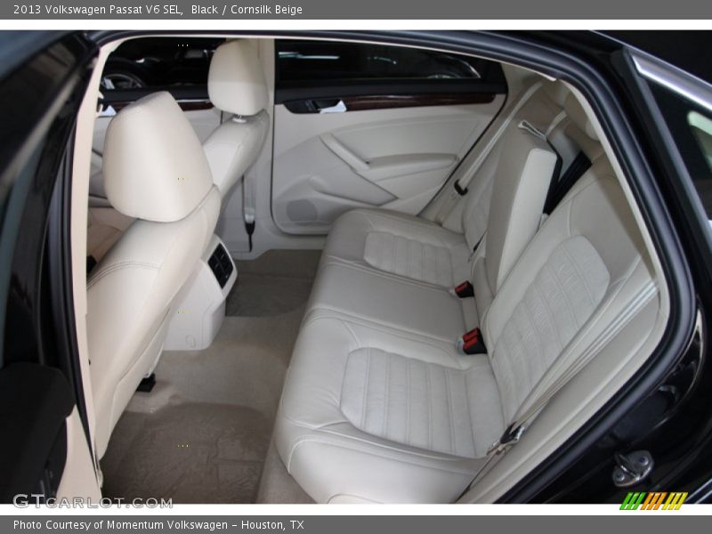 Black / Cornsilk Beige 2013 Volkswagen Passat V6 SEL
