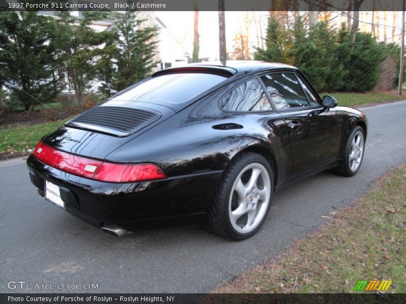 Black / Cashmere 1997 Porsche 911 Carrera Coupe