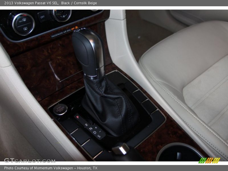 Black / Cornsilk Beige 2013 Volkswagen Passat V6 SEL