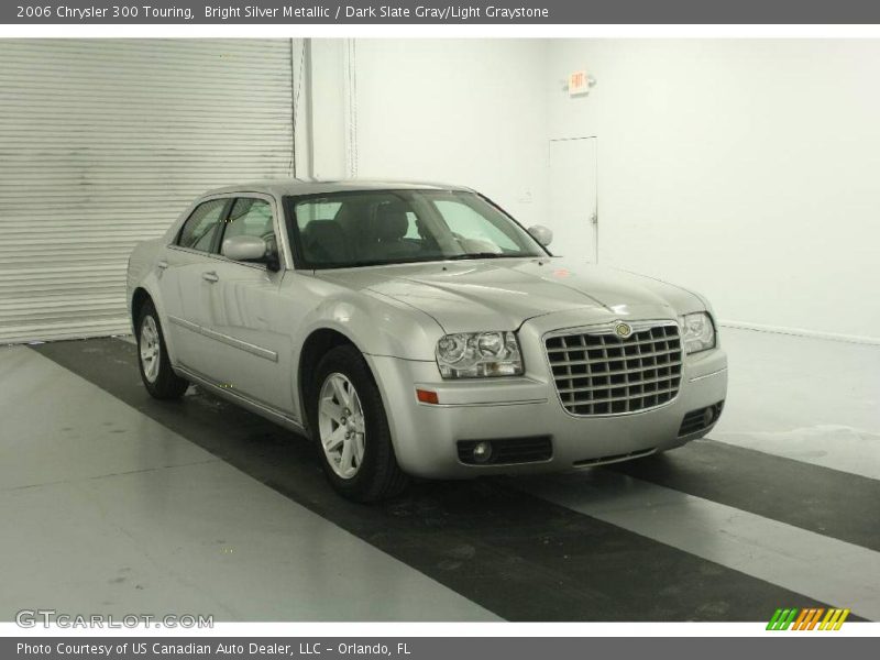 Bright Silver Metallic / Dark Slate Gray/Light Graystone 2006 Chrysler 300 Touring