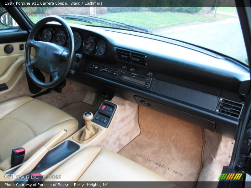 Black / Cashmere 1997 Porsche 911 Carrera Coupe