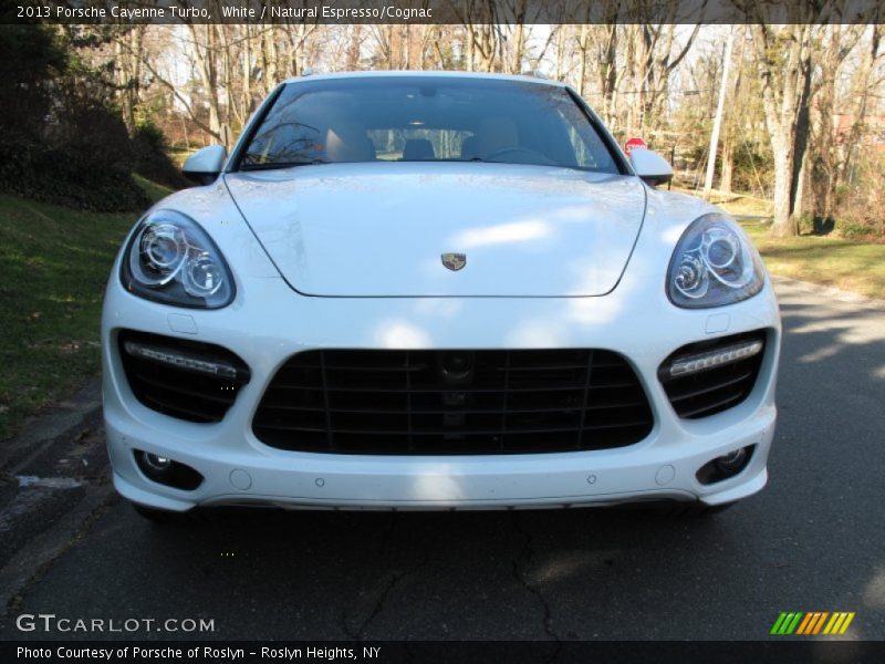 White / Natural Espresso/Cognac 2013 Porsche Cayenne Turbo