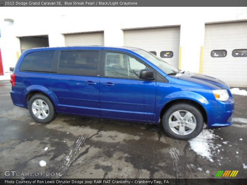  2013 Grand Caravan SE Blue Streak Pearl