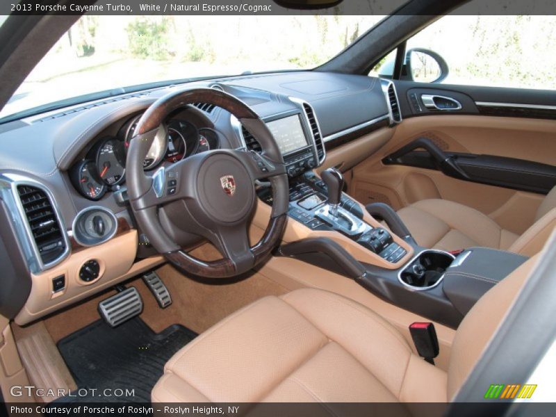 Natural Espresso/Cognac Interior - 2013 Cayenne Turbo 