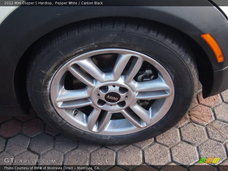 Pepper White / Carbon Black 2012 Mini Cooper S Hardtop
