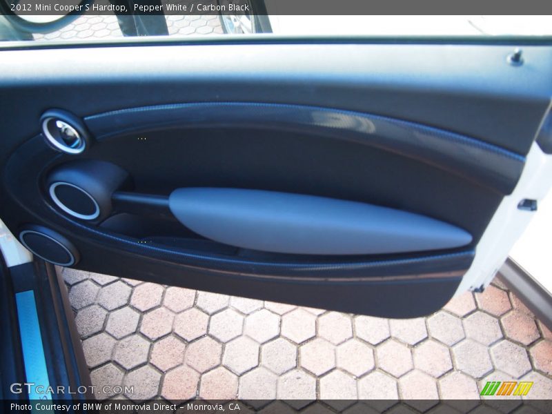 Pepper White / Carbon Black 2012 Mini Cooper S Hardtop