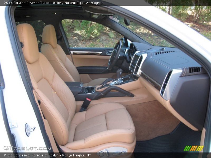 Front Seat of 2013 Cayenne Turbo