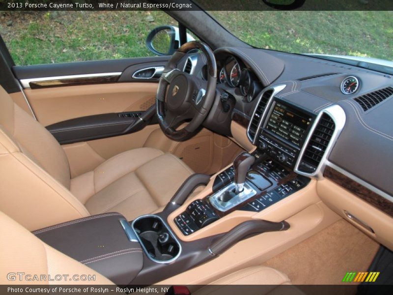  2013 Cayenne Turbo Natural Espresso/Cognac Interior