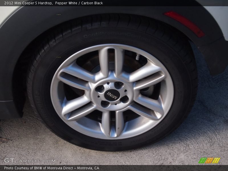Pepper White / Carbon Black 2012 Mini Cooper S Hardtop