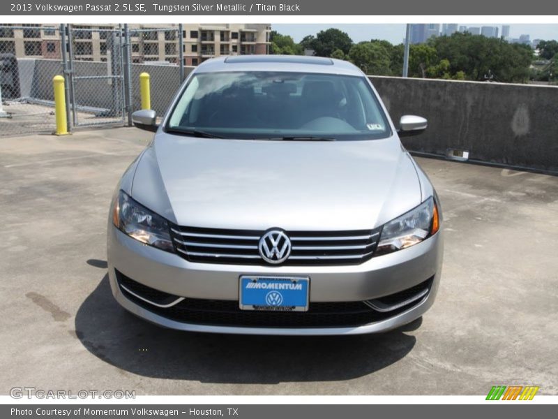 Tungsten Silver Metallic / Titan Black 2013 Volkswagen Passat 2.5L SE