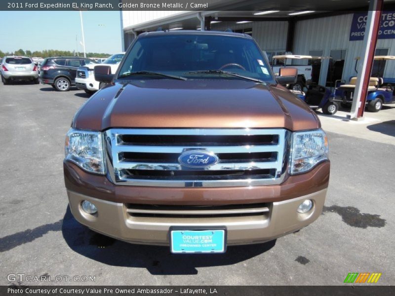 Golden Bronze Metallic / Camel 2011 Ford Expedition EL King Ranch