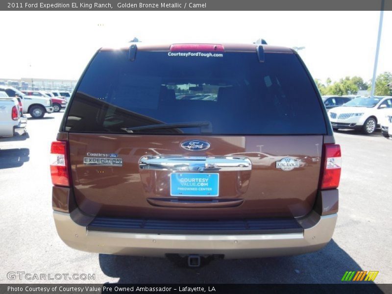 Golden Bronze Metallic / Camel 2011 Ford Expedition EL King Ranch