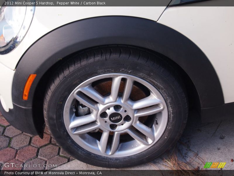 Pepper White / Carbon Black 2012 Mini Cooper S Hardtop