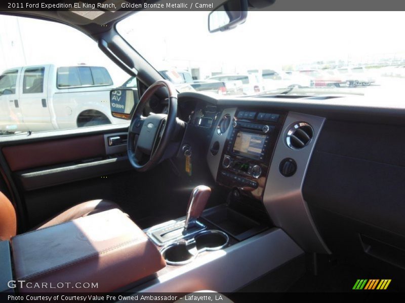 Golden Bronze Metallic / Camel 2011 Ford Expedition EL King Ranch
