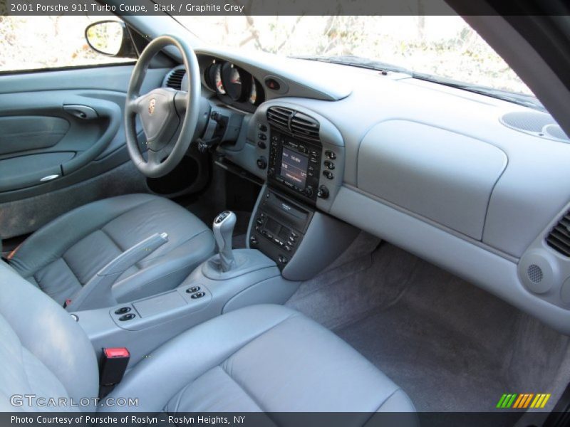  2001 911 Turbo Coupe Graphite Grey Interior