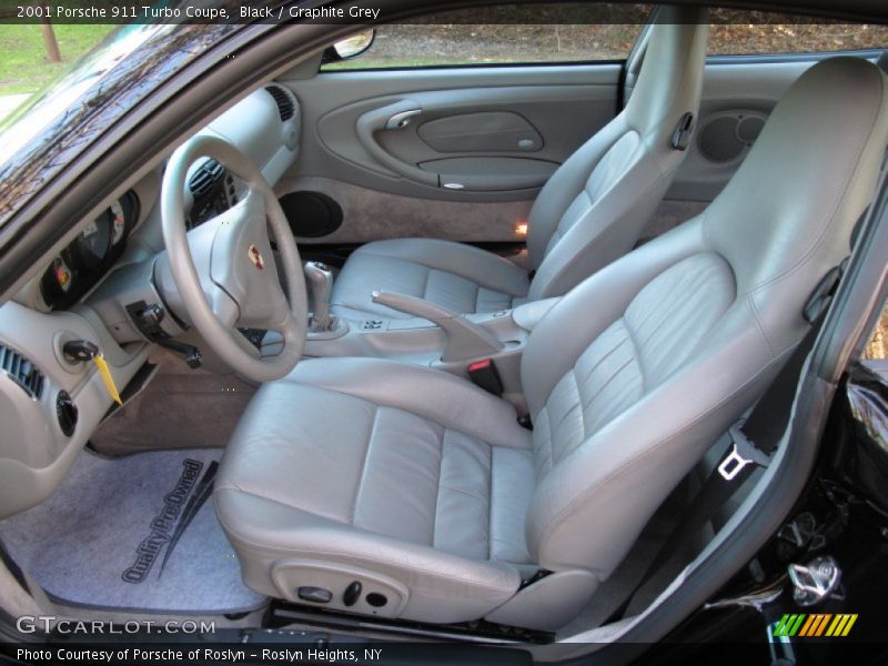 Front Seat of 2001 911 Turbo Coupe