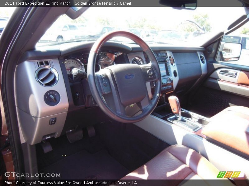 Golden Bronze Metallic / Camel 2011 Ford Expedition EL King Ranch