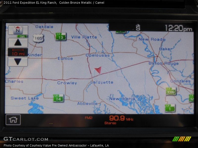 Navigation of 2011 Expedition EL King Ranch