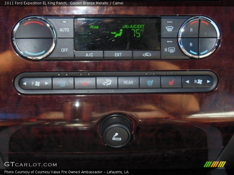 Controls of 2011 Expedition EL King Ranch