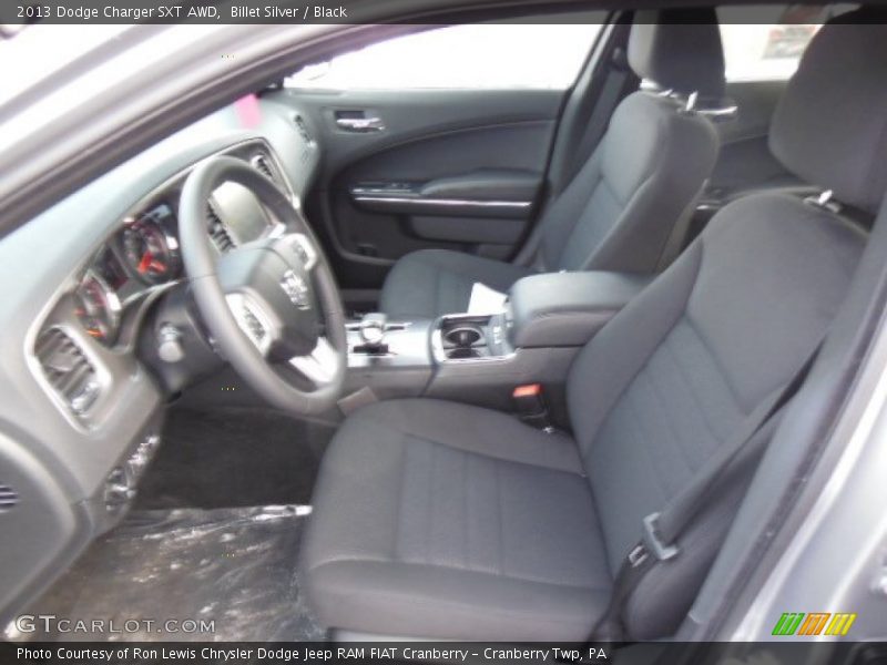 Billet Silver / Black 2013 Dodge Charger SXT AWD