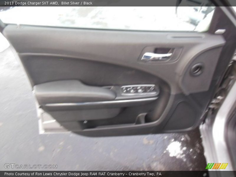 Billet Silver / Black 2013 Dodge Charger SXT AWD