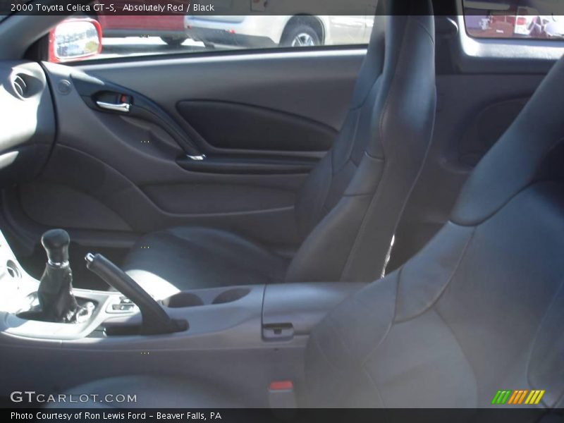 Absolutely Red / Black 2000 Toyota Celica GT-S