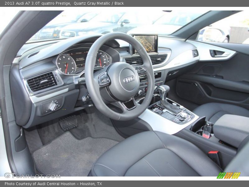 Black Interior - 2013 A7 3.0T quattro Prestige 