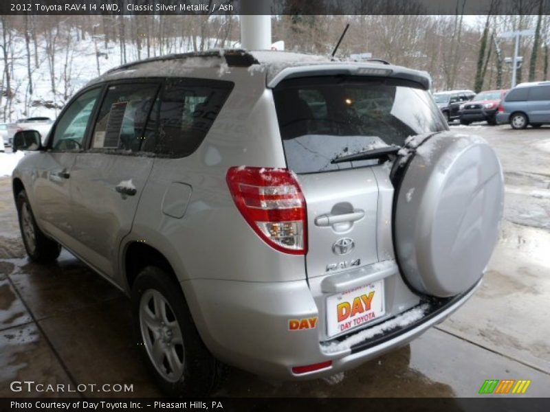 Classic Silver Metallic / Ash 2012 Toyota RAV4 I4 4WD