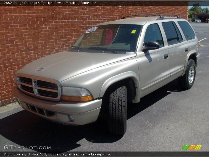 Light Pewter Metallic / Sandstone 2002 Dodge Durango SLT
