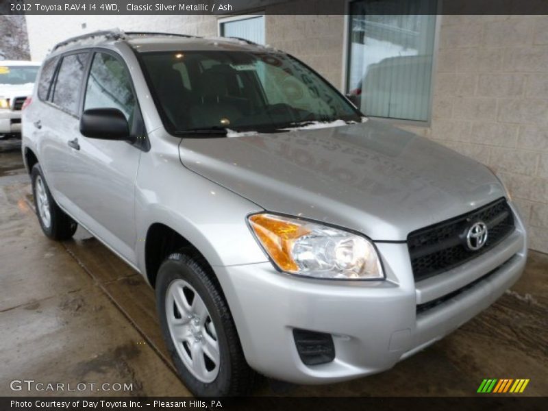 Classic Silver Metallic / Ash 2012 Toyota RAV4 I4 4WD