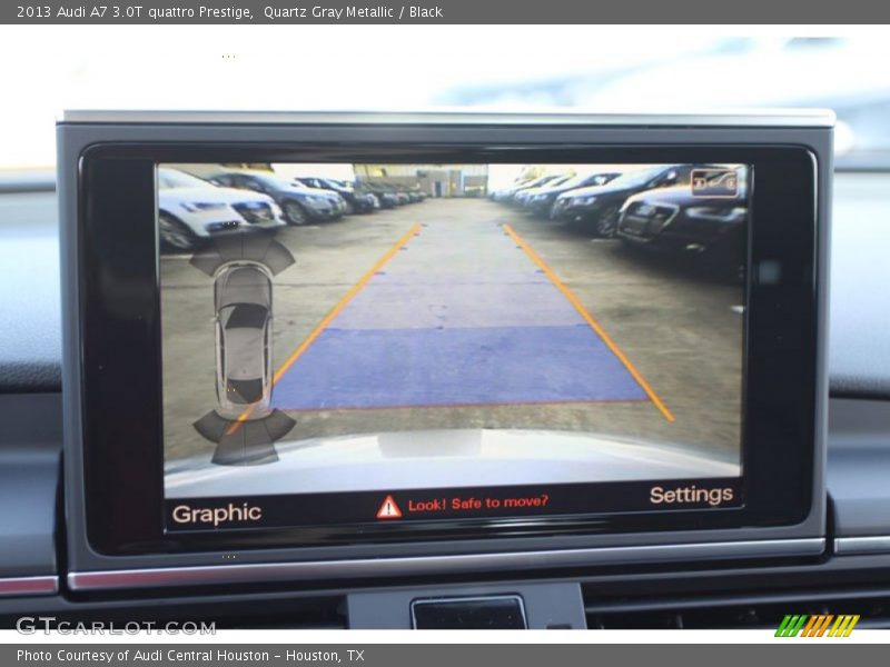 Quartz Gray Metallic / Black 2013 Audi A7 3.0T quattro Prestige