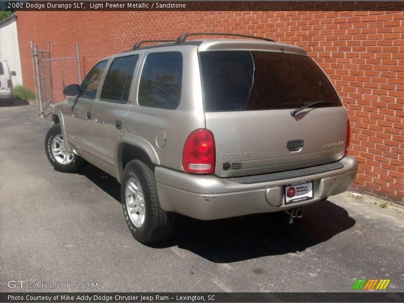 Light Pewter Metallic / Sandstone 2002 Dodge Durango SLT