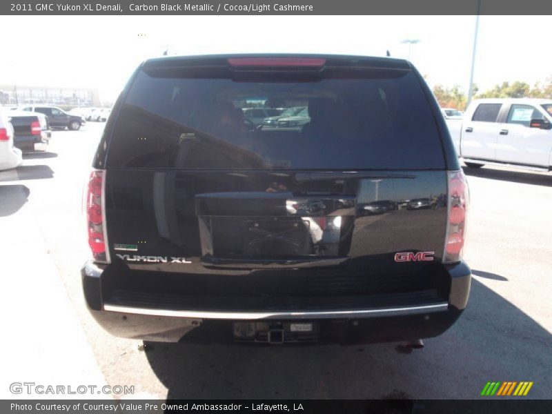 Carbon Black Metallic / Cocoa/Light Cashmere 2011 GMC Yukon XL Denali