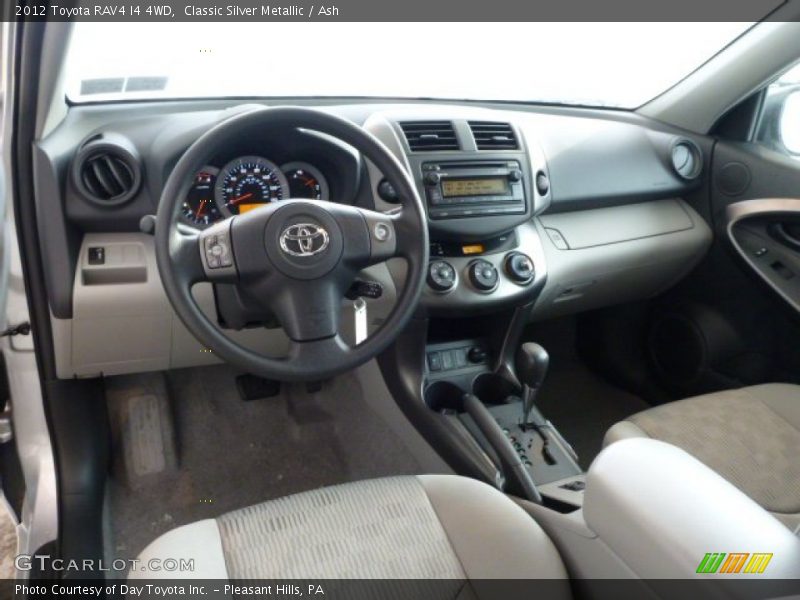 Classic Silver Metallic / Ash 2012 Toyota RAV4 I4 4WD
