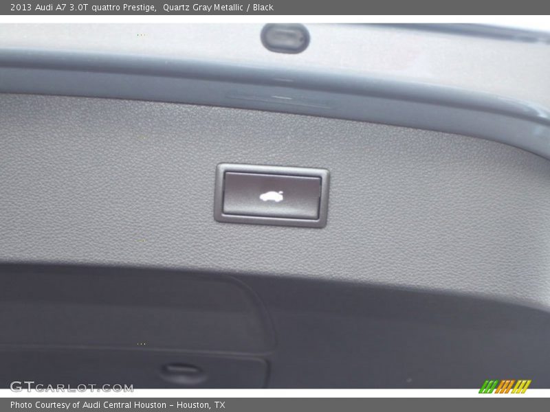 Quartz Gray Metallic / Black 2013 Audi A7 3.0T quattro Prestige
