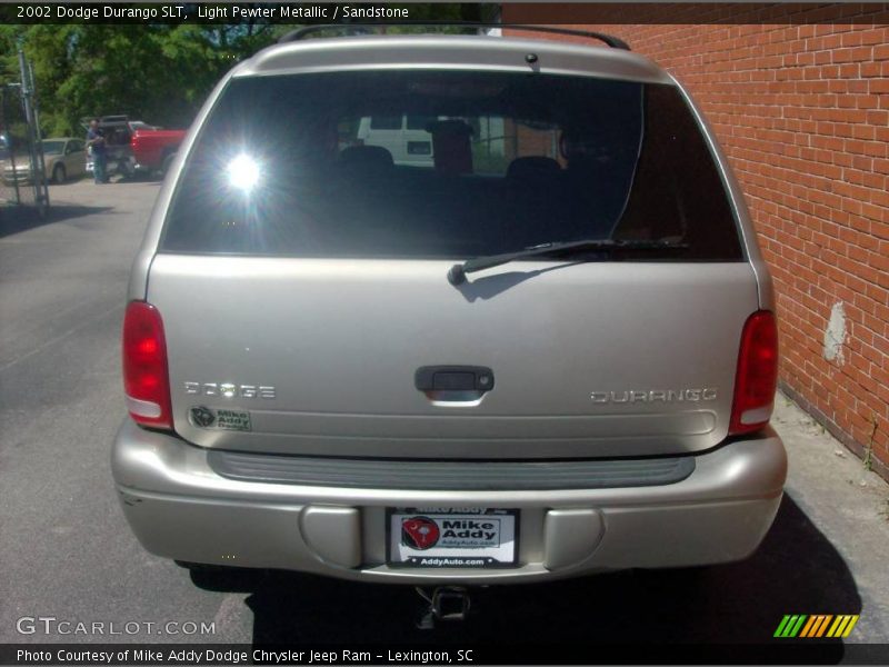 Light Pewter Metallic / Sandstone 2002 Dodge Durango SLT