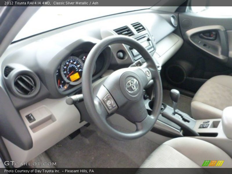 Classic Silver Metallic / Ash 2012 Toyota RAV4 I4 4WD