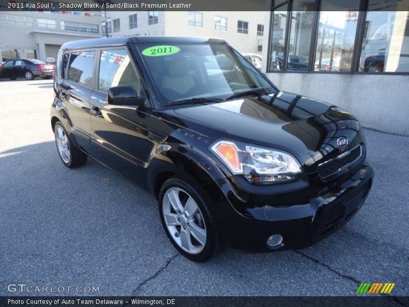 Shadow Black / Sand/Black Premium Leather 2011 Kia Soul !