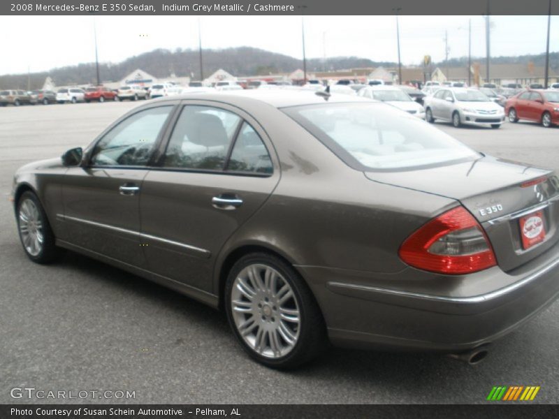 Indium Grey Metallic / Cashmere 2008 Mercedes-Benz E 350 Sedan