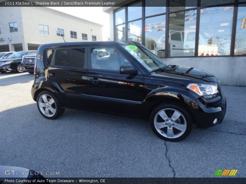 Shadow Black / Sand/Black Premium Leather 2011 Kia Soul !