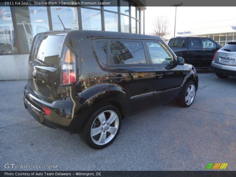 Shadow Black / Sand/Black Premium Leather 2011 Kia Soul !