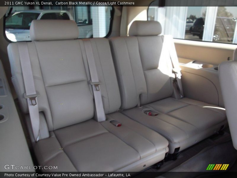 Carbon Black Metallic / Cocoa/Light Cashmere 2011 GMC Yukon XL Denali