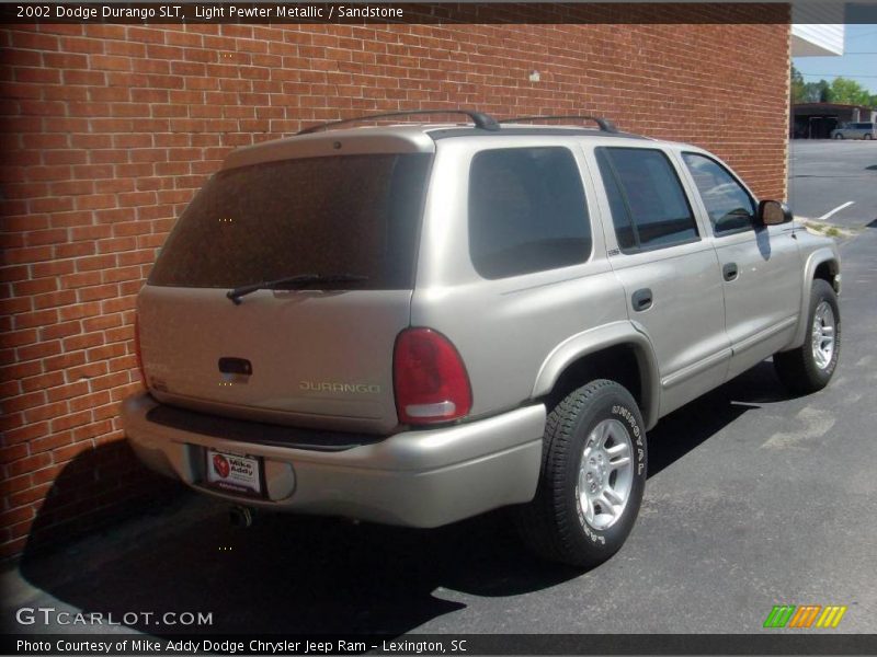 Light Pewter Metallic / Sandstone 2002 Dodge Durango SLT