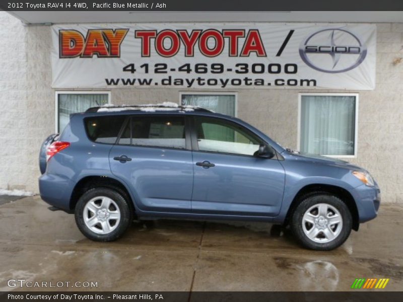 Pacific Blue Metallic / Ash 2012 Toyota RAV4 I4 4WD