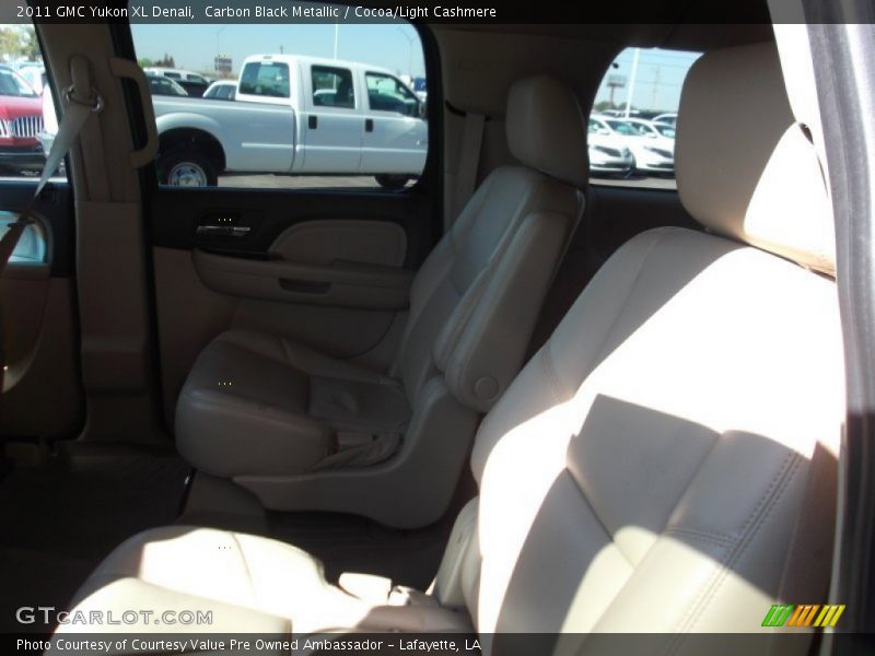 Carbon Black Metallic / Cocoa/Light Cashmere 2011 GMC Yukon XL Denali
