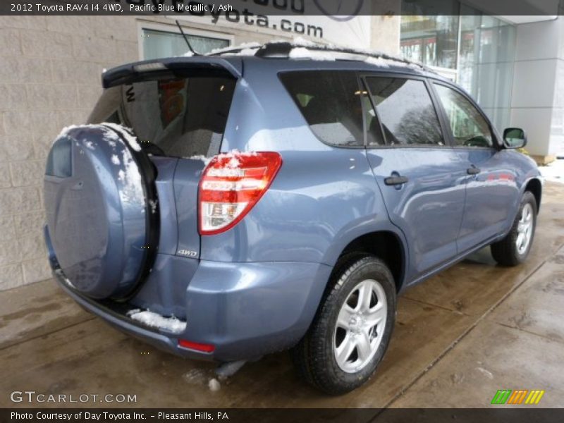 Pacific Blue Metallic / Ash 2012 Toyota RAV4 I4 4WD