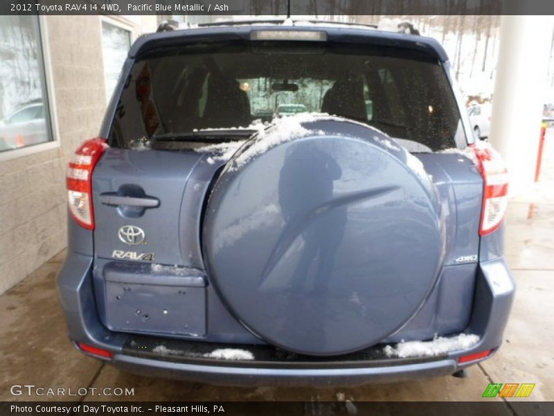 Pacific Blue Metallic / Ash 2012 Toyota RAV4 I4 4WD